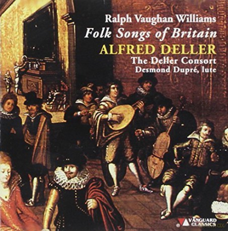 Alfred Deller Consort: Folksongs Of Britain (Arr. Vaughan Williams) [CD]