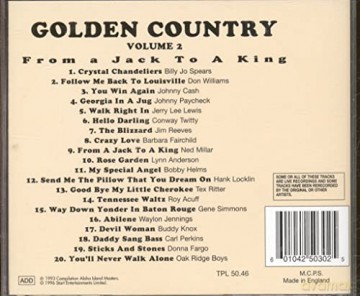 Golden Country Vol. 2 - From A Jack To A King [CD]