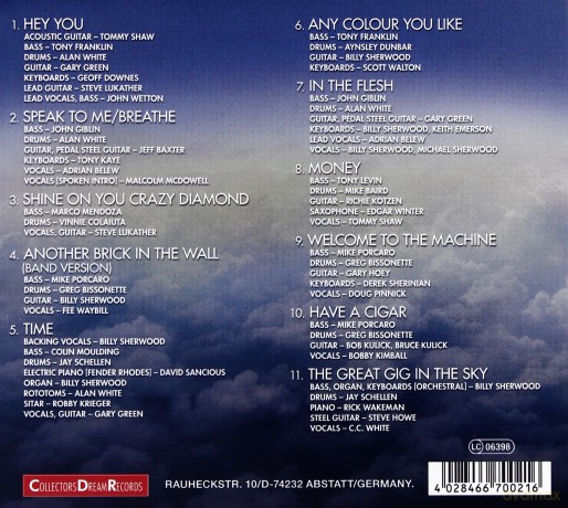An All Star Tribute To Pink Floyd: The Everlasting Songs [CD]