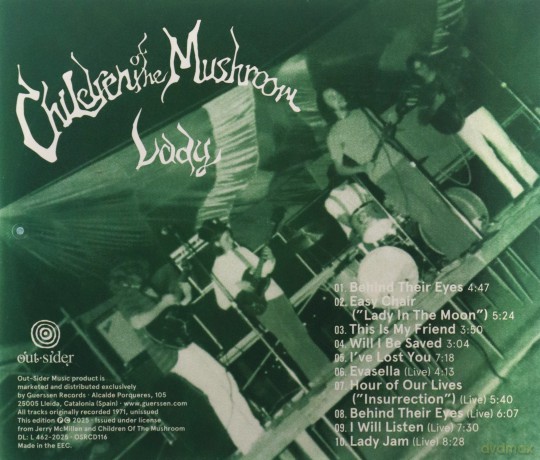 Children Of The Mushroom: Lady [CD]