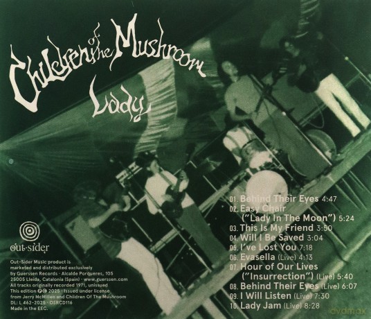 Children Of The Mushroom: Lady [CD]