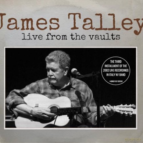 James Talley: Live From The Vaults [CD]