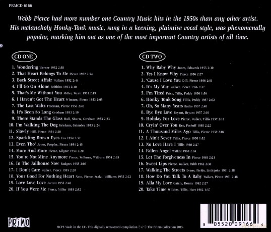 Webb Pierce: The Essential Recordings [2CD]