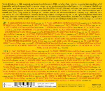 Varetta Dillard: Mercy Mr. Percy - The Singles Collection 1951-61 [CD]