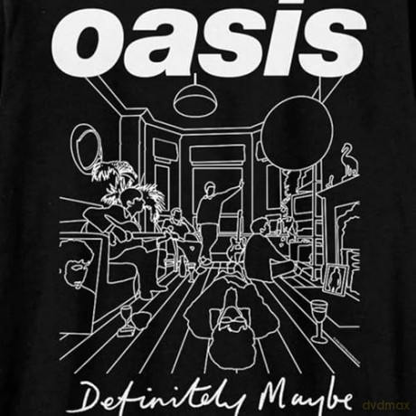 Oasis: Oasis Definitely Maybe - Cotton - Black - X Large