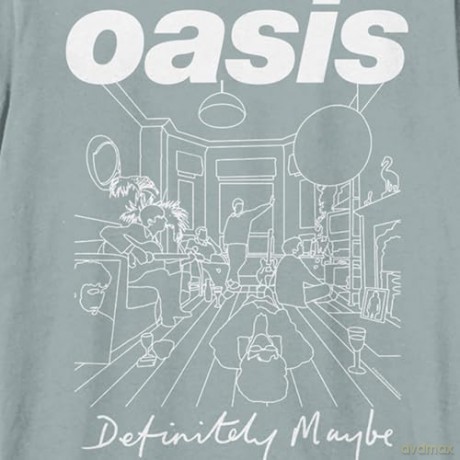 Oasis: Oasis Definitely Maybe - Cotton - Black - X Large