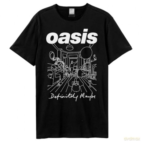 Oasis: Oasis Definitely Maybe - Cotton - Black - X Large