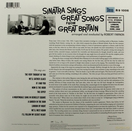 Frank Sinatra: Great Songs From Great Britain [Winyl]
