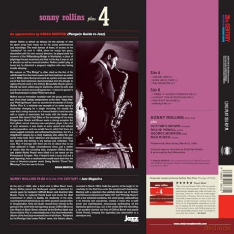 Sonny Rollins: Plus 4 (+2 Bonus Tracks) (Limited) (Purple) [Winyl]