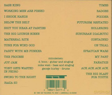 Minutemen: Politics Of Time [CD]