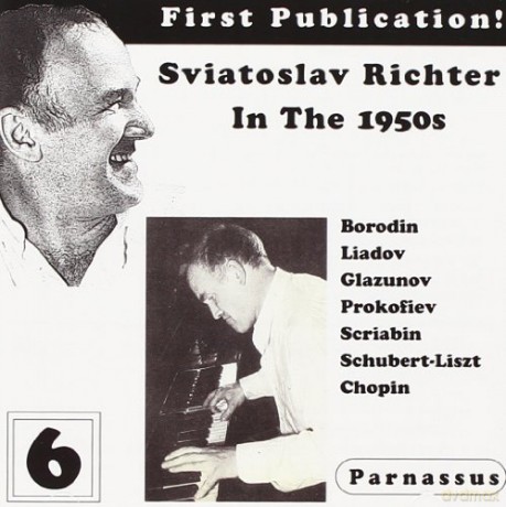 Sviatoslav Richter: Richter In The 50s Vol. V1 (Borodin. Prokofiev Etc) [CD]