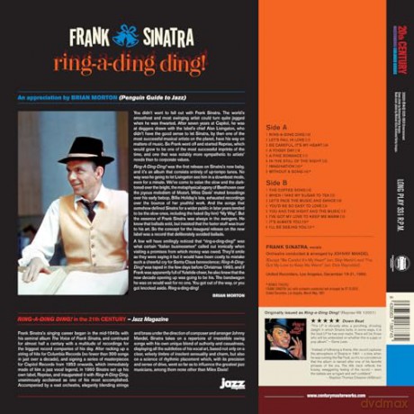 Frank Sinatra: Ring-A-Ding Ding! (+4 Bonus Tracks) (Limited) (Blue) [Winyl]