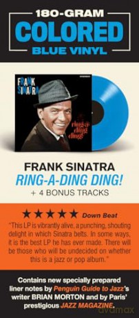 Frank Sinatra: Ring-A-Ding Ding! (+4 Bonus Tracks) (Limited) (Blue) [Winyl]