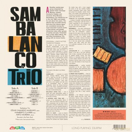 Sambalanco Trio: Sambalanco Trio (+6 Bonus Tracks) (Limited) [Winyl]