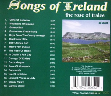 Songs Of Ireland [CD]