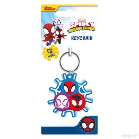 Spider-Man: Spidey And His Amazing Friends (Three) Spinner Keychain