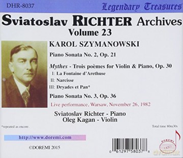 Sviatoslav Richter: Sviatoslav Richter Vol. 23 [CD]