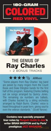 Ray Charles: The Genius Of Ray Charles (+2 Bonus Tracks) (Red) [Winyl]