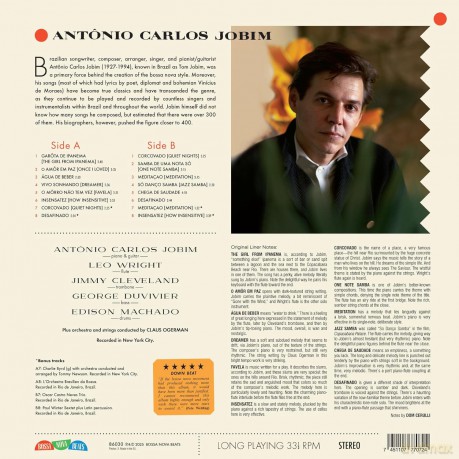 Antonio Carlos Jobim: The Girl From Ipanema (+4 Bonus Tracks) (Limited) (Coloured) [Winyl]