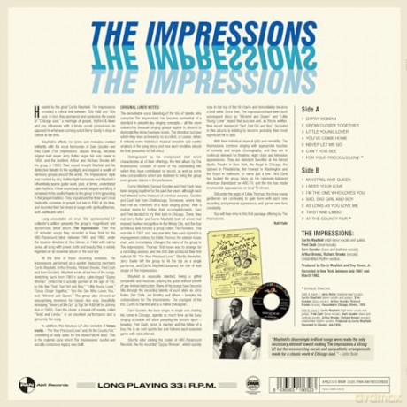 Impressions: The Impressions Debut Album (+2 Bonus Tracks) (Limited) [Winyl]