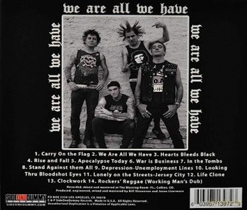 Casualties: We Are All We Have [CD]