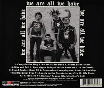 Casualties: We Are All We Have [CD]