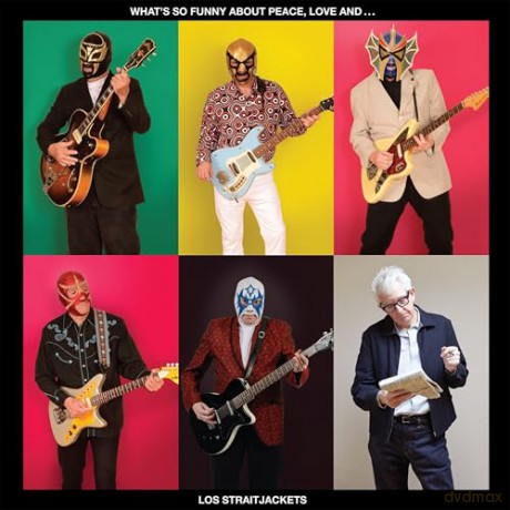 Los Straitjackets: Whats So Funny About Peace. Love And Los Straitjackets (Yellow) [Winyl]