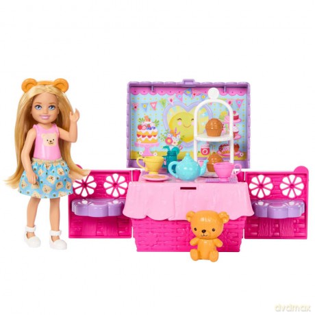 Barbie Chelsea Piknik z podwieczorkiem + lalka