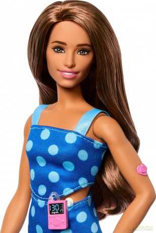 Barbie Fashionistas Lalka z cukrzycą typu 1