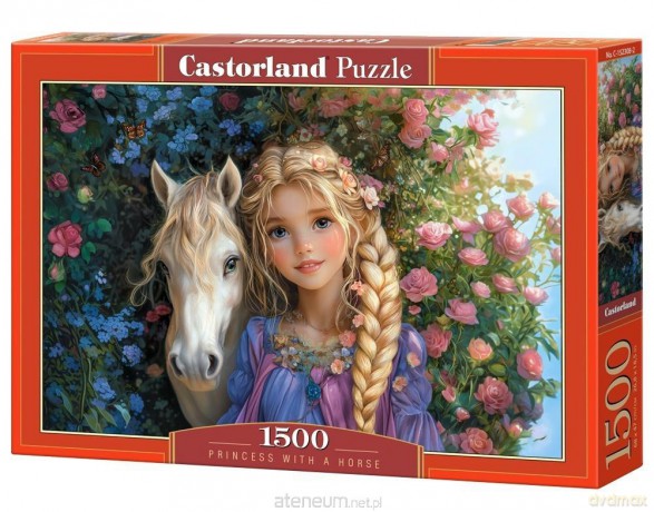 CASTORLAND 1500 el. Princess With A Horse [PUZZLE]