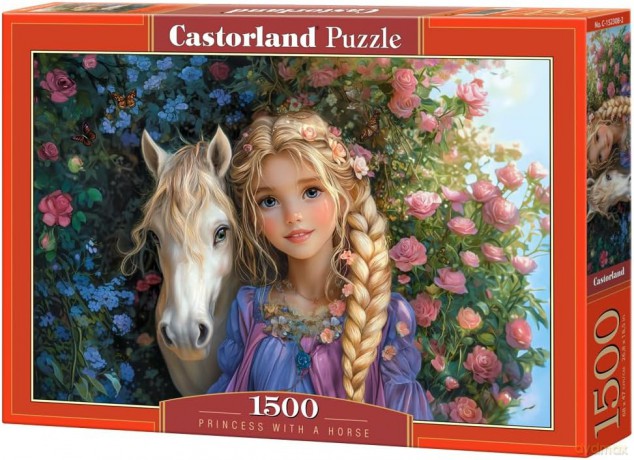 CASTORLAND 1500 el. Princess With A Horse [PUZZLE]