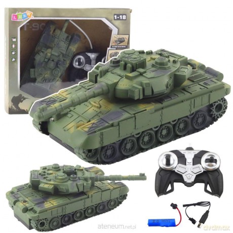 Czołg T90 R/C światło i dźwięk 1:18