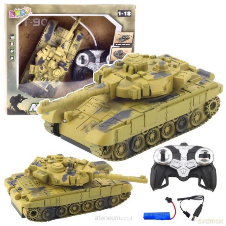 Czołg T90 R/C światło i dźwięk 1:18