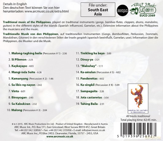 Fiesta Filipina: Music Of The Philippines [CD]
