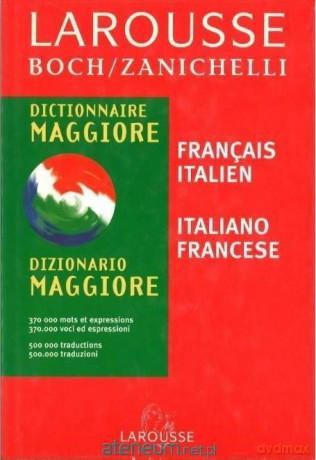 Dictionnaire maggiore francais-italien [KSIĄŻKA]