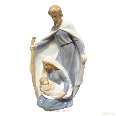 Figura św. Rodzina porcelana 27cm