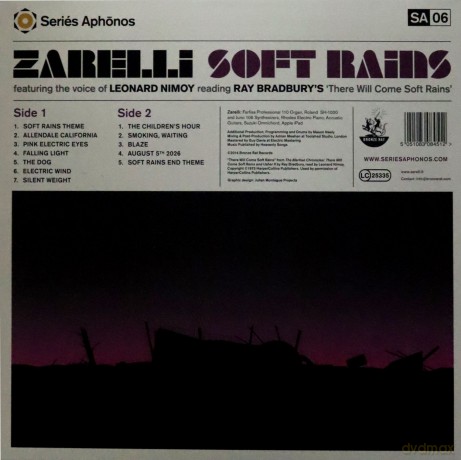 Leonard Nimoy Zarelli: Soft Rains [Winyl]