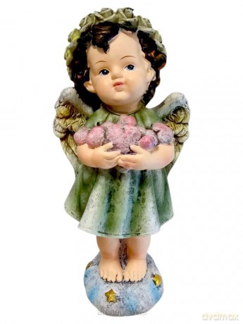 Figurka Aniołek serduszka 16cm