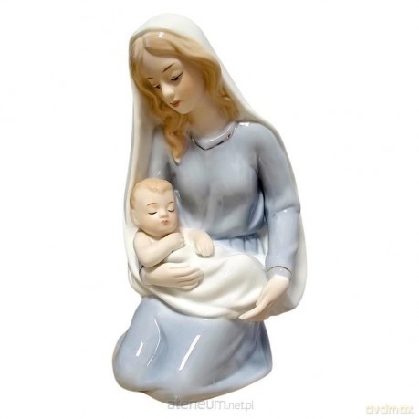 Figurka Matka Boża z dzieciątkiem 19cm