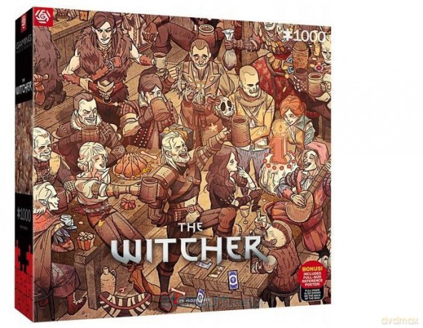 GOOD LOOT 1000 el. The Witcher (Wiedźmin) Birthday [PUZZLE]