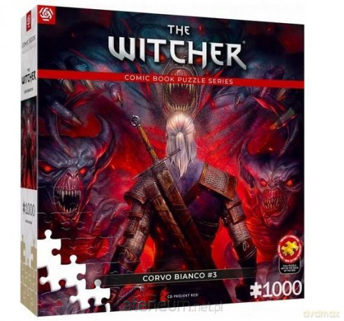 GOOD LOOT 1000 el. The Witcher (Wiedźmin) Corvo Bianco [PUZZLE]