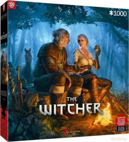GOOD LOOT 1000 el. The Witcher (Wiedźmin) Journey of Ciri [PUZZLE]