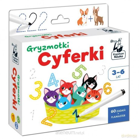 Gryzmołki. Cyferki [KSIĄŻKA]