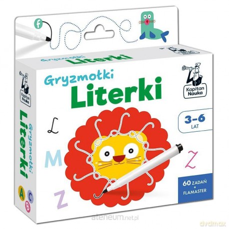 Gryzmołki. Literki [KSIĄŻKA]