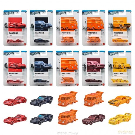 Hot Wheels Silver Series Pantone (24szt)