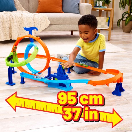 Hot Wheels Stunt Tracks Tor wyścigowy Rajdowy