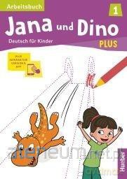 Jana und Dino Plus 1 Ćwiczenia + kod online - Manuela Georgiakaki, Michael Priesteroth [KSIĄŻKA]