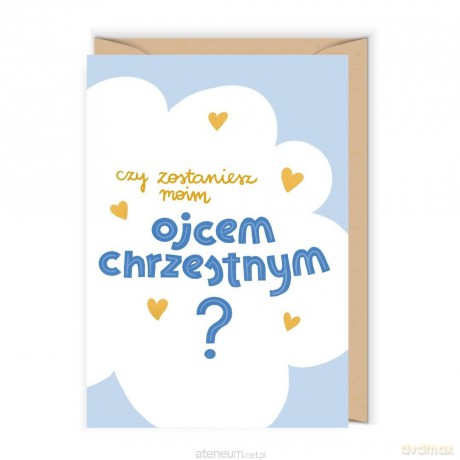 Karnet Chrzest - Rodzice Chrzestni