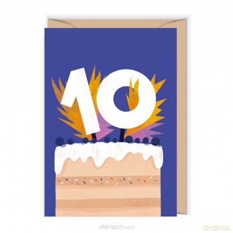 Karnet Urodziny 10