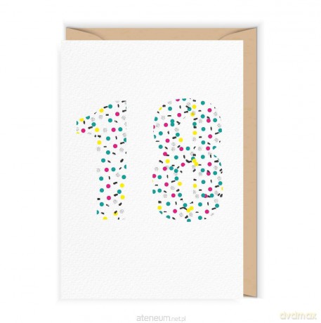 Karnet Urodziny 18